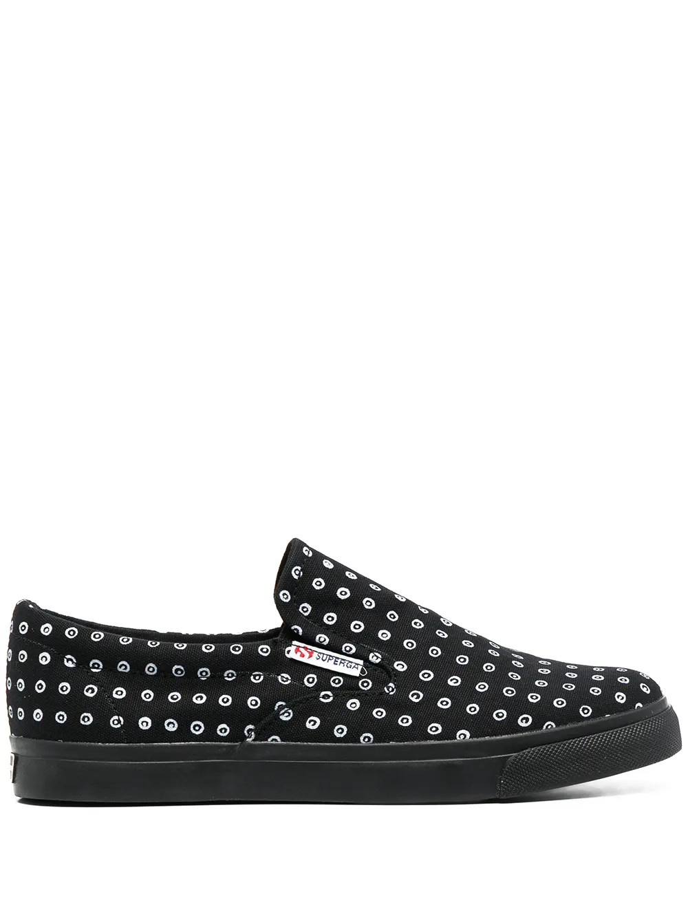 

Кеды с логотипом из коллаборации с Superga 10 CORSO COMO, черный