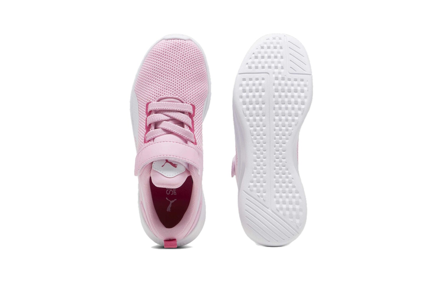 Кроссовки Puma Flyer Runner V Little Kid 'Lotus Paradise', розовый — фото 4
