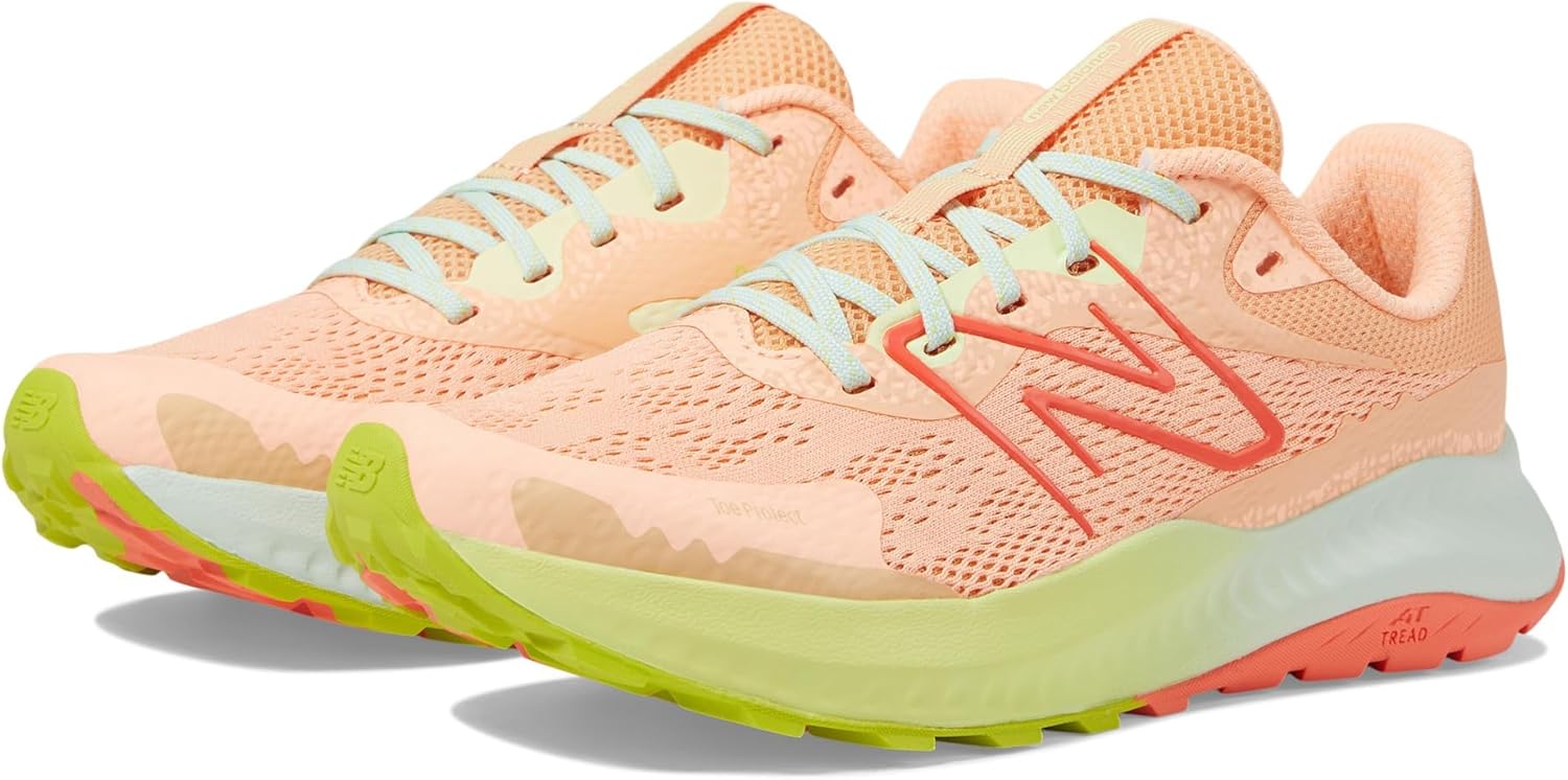 

Мужские трейловые кроссовки New Balance DynaSoft Nitrel V5, Guava Ice/Hazy Peach/Limelight