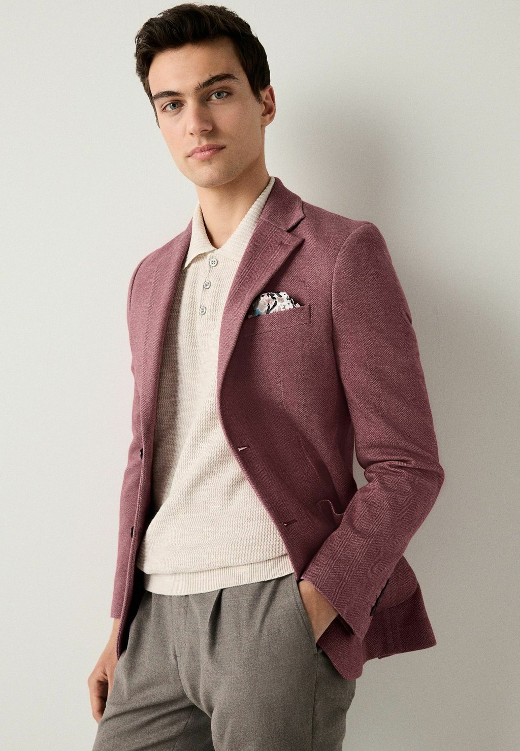 

Пиджак-блейзер REGULAR FIT - Suit jacket Next, розовый