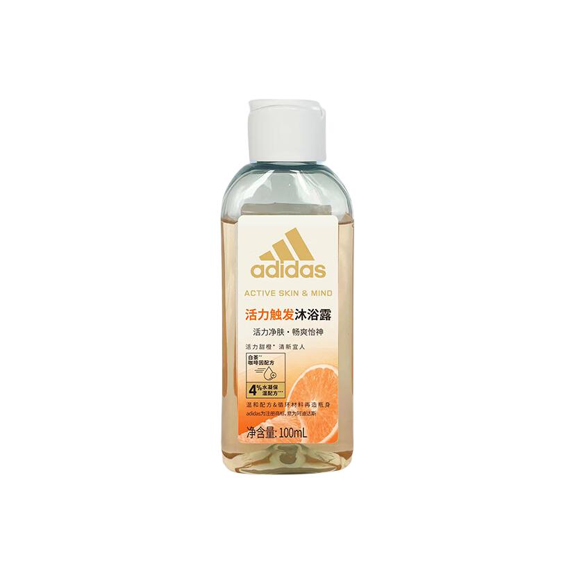 

Активный пробник геля для душа увлажняющий глубокое очищение 100ml Adidas