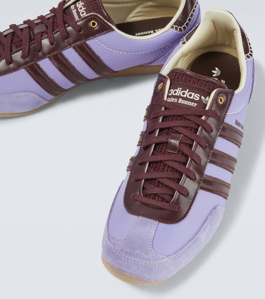 Кроссовки Wales Bonner с отделкой из японского замши Adidas, Light Purple — фото 3