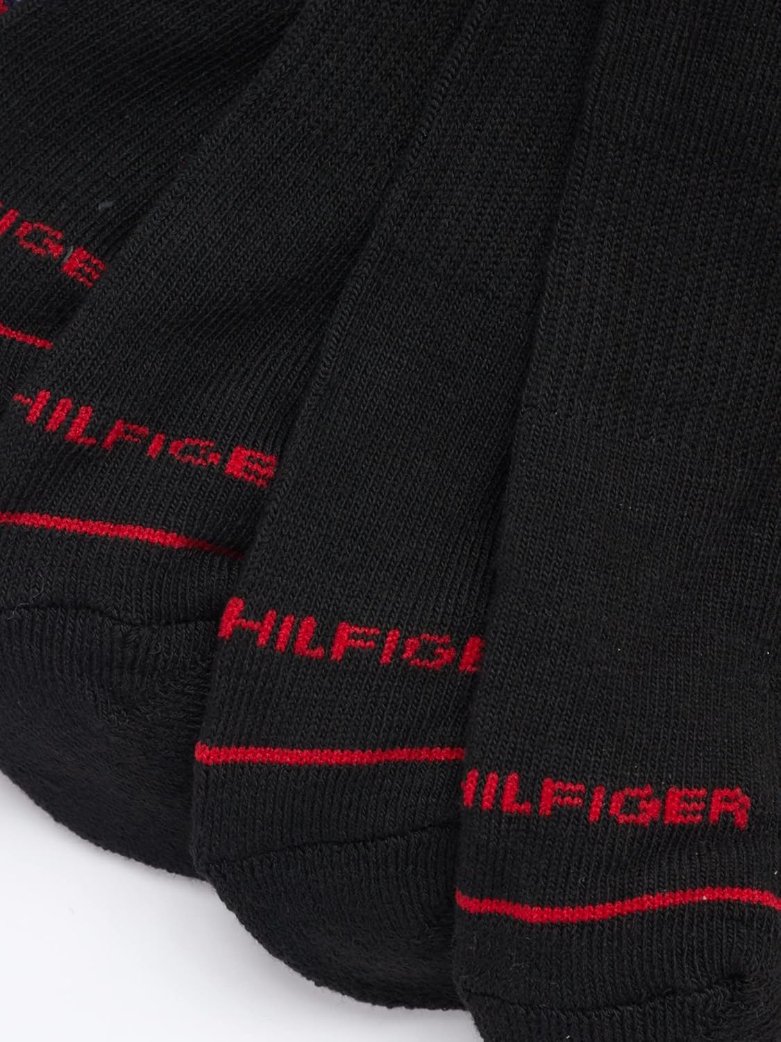 Мужские спортивные носки Tommy Hilfiger - носки Cushion, непромокаемые (12 шт.), All Black — фото 4