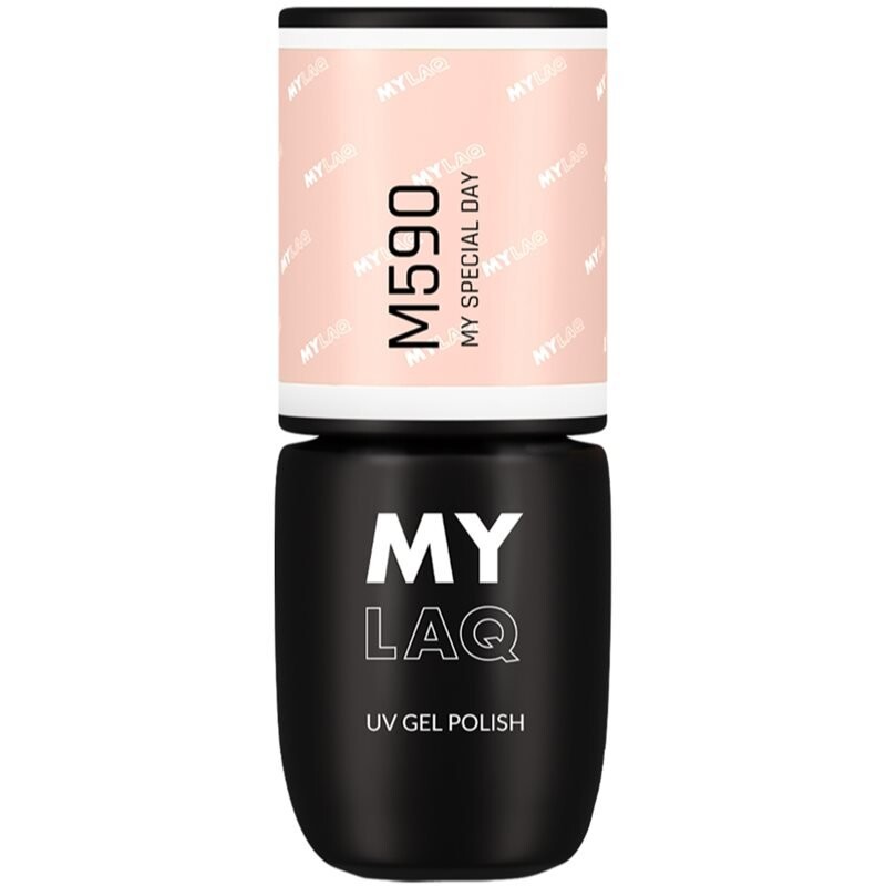 

Гибридный лак для ногтей MYLAQ UV Gel Polish оттенок My Special Day 5 мл