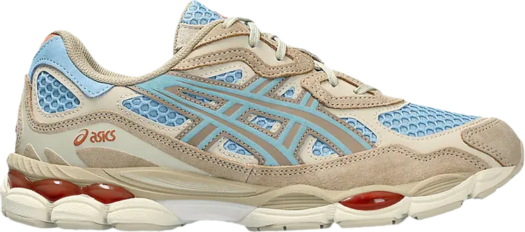 

Кроссовки Gel NYC 'Harbor Blue Wood Crepe', синий