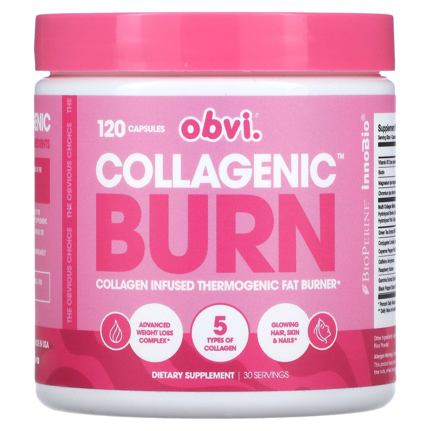 

Obvi Collagenic Burn 120 капсул