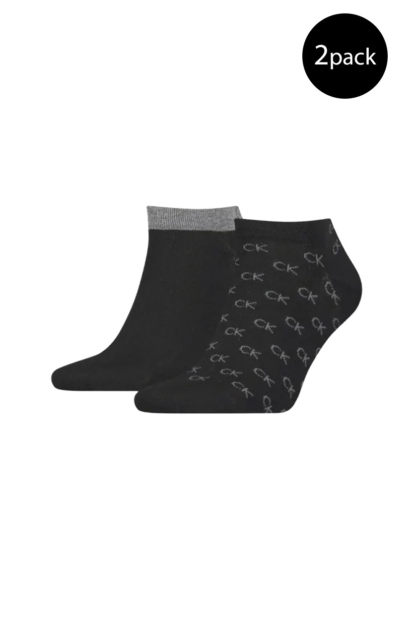 

Носки мужские Calvin Klein короткие 2 пары, черный