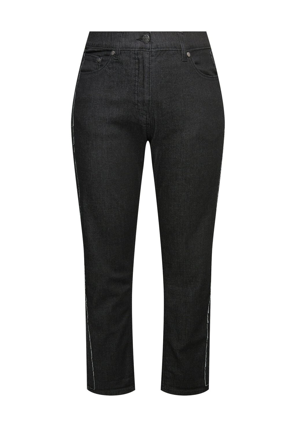 

Джинсы облегающего кроя STRIPE STRETCH Ulla Popken, черный
