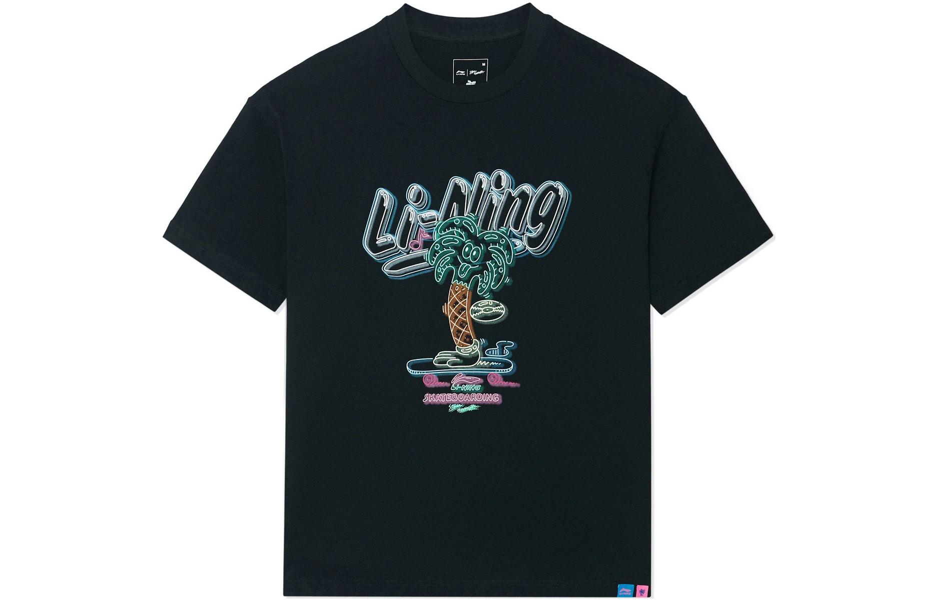 

LiNing Футболка Steven Harrington Regular Unisex Black