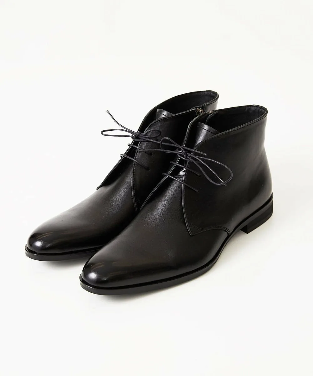 Ботинки-чукка с боковой молнией Michel Klein Homme, black