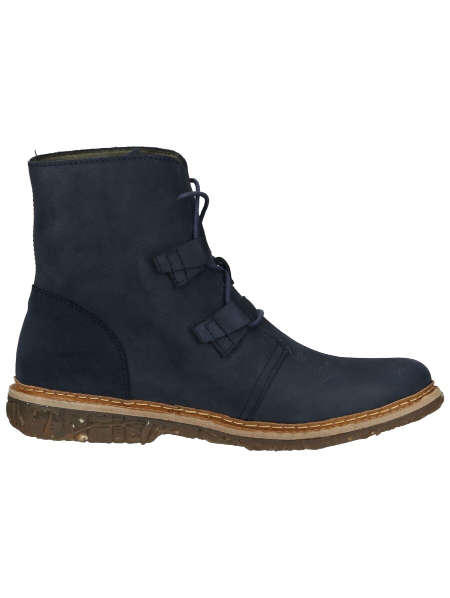 Ботильоны на шнуровке EL NATURALISTA Lace-Up Ankle Boots, синий — фото 4