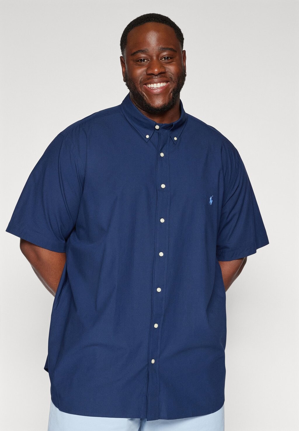 

Рубашка SHORT SLEEVE SHIRT Ralph Lauren, темно-синий