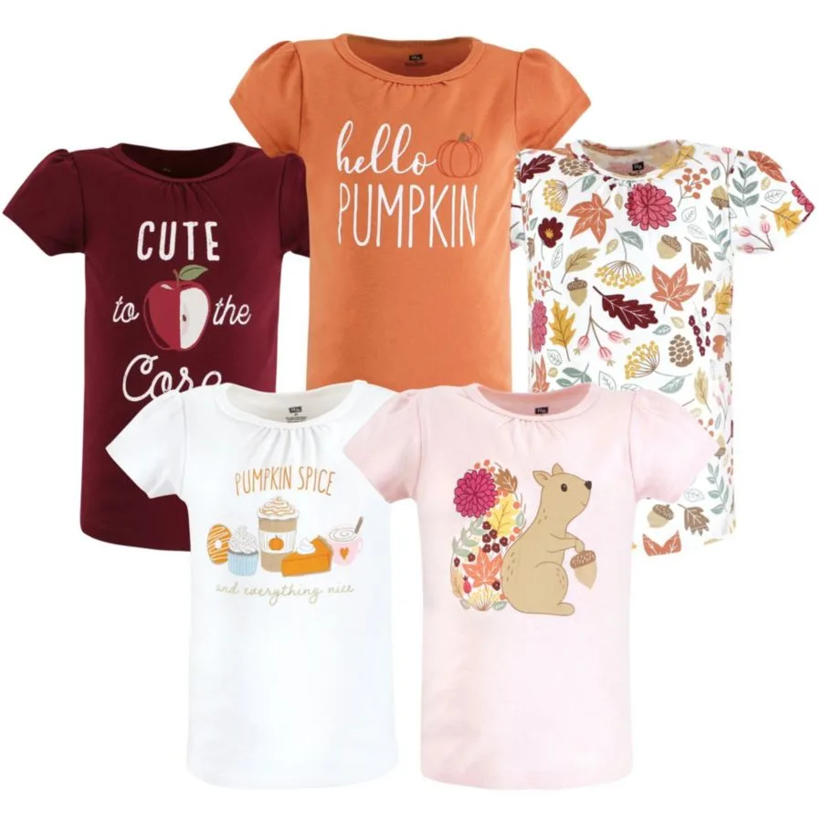 Футболки с коротким рукавом Hudson Baby, Fall Pumpkin Spice