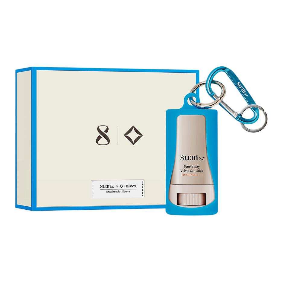 

Набор для защиты лица и тела от солнца su m37° x helinox uv protection 18g+дышащая альпинистская пряжка SU:M37°