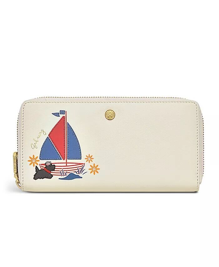 

Sail Away с большой молнией вокруг утренника Radley London, белый