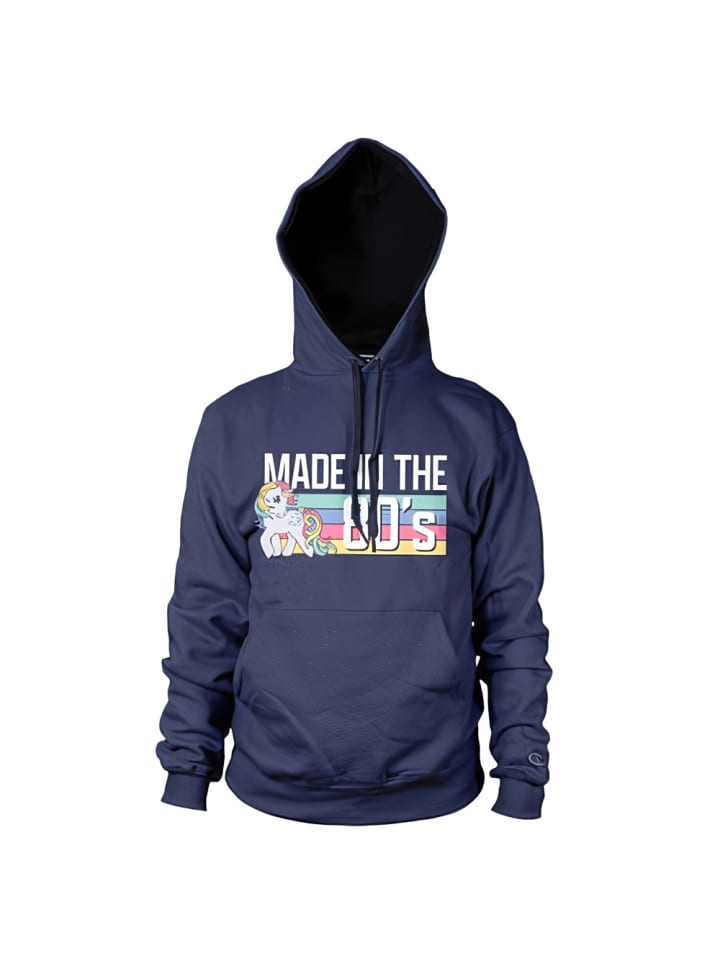 

Худи Made In The 80'S Hoodie синего цвета My Little Pony, Синий, Худи Made In The 80'S Hoodie синего цвета My Little Pony