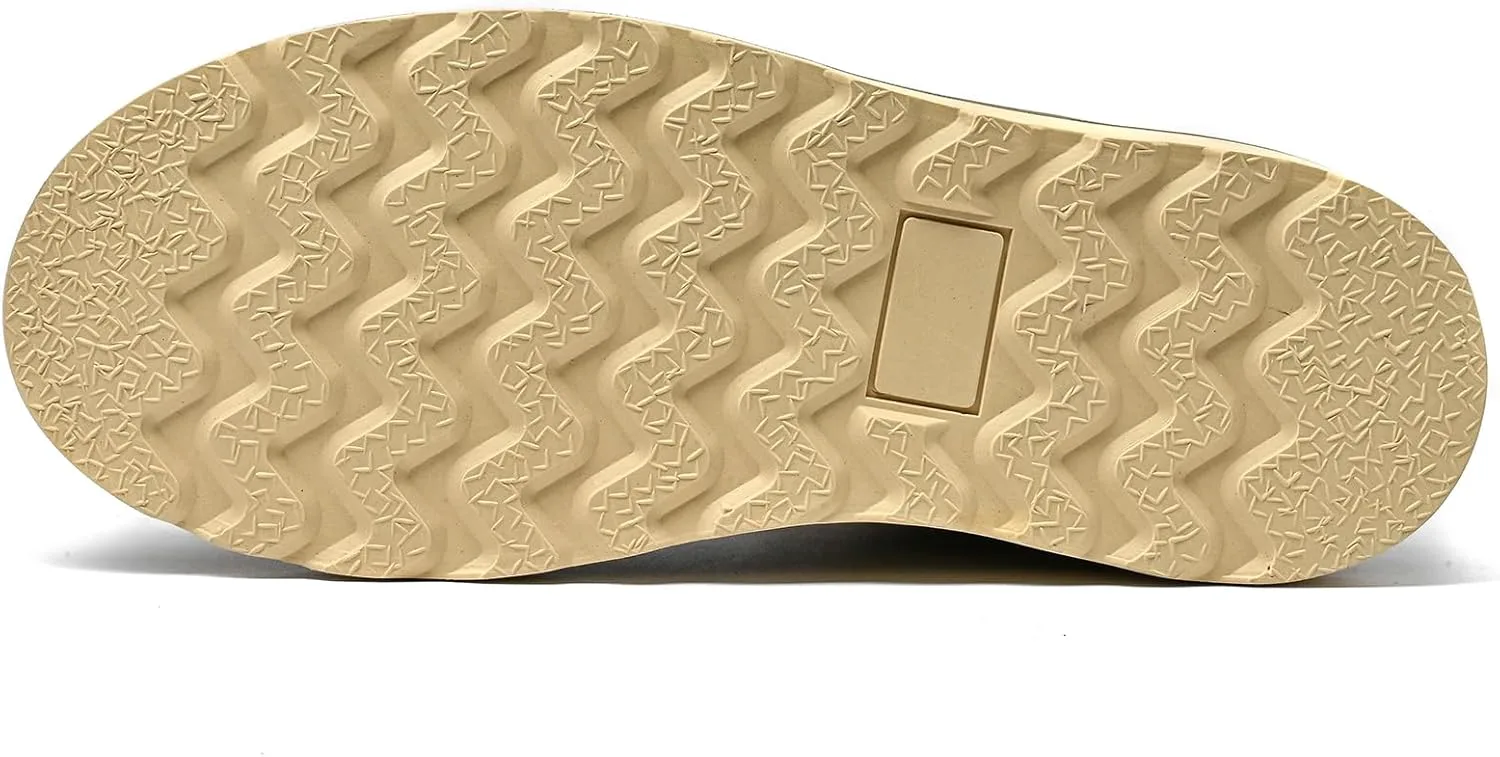 

Мужские рабочие ботинки высокие, с противоскользящей подошвой, защитные кожаные, для активного отдыха, с утеплителем, теплые зимние ботинки с хлопковой подкладкой LUODENGLANG, желтый