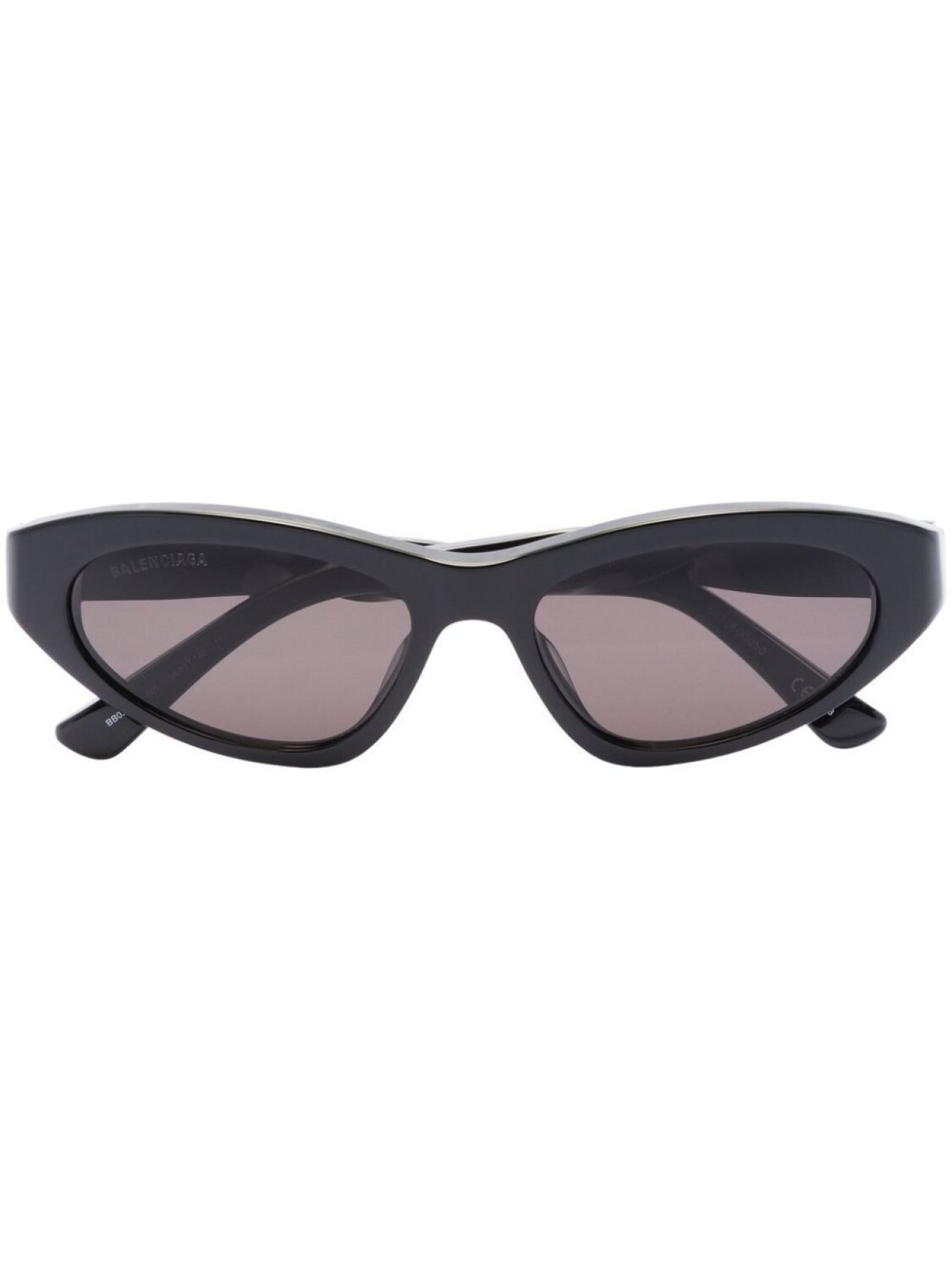 

Balenciaga Eyewear солнцезащитные очки Twist с логотипом, черный