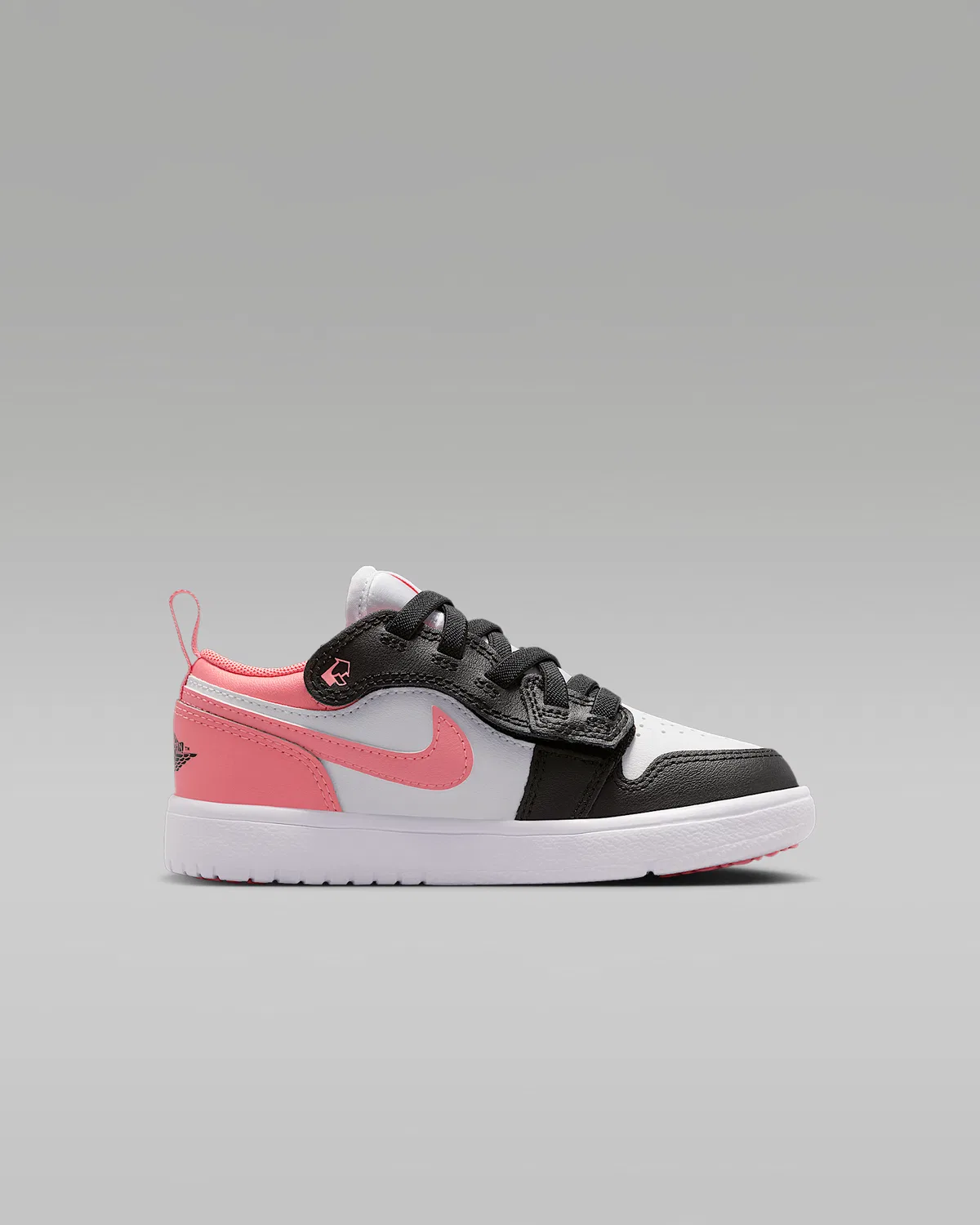 Детские кроссовки Jordan 1 Low Alt, Black/White/Pink Gaze — фото 3