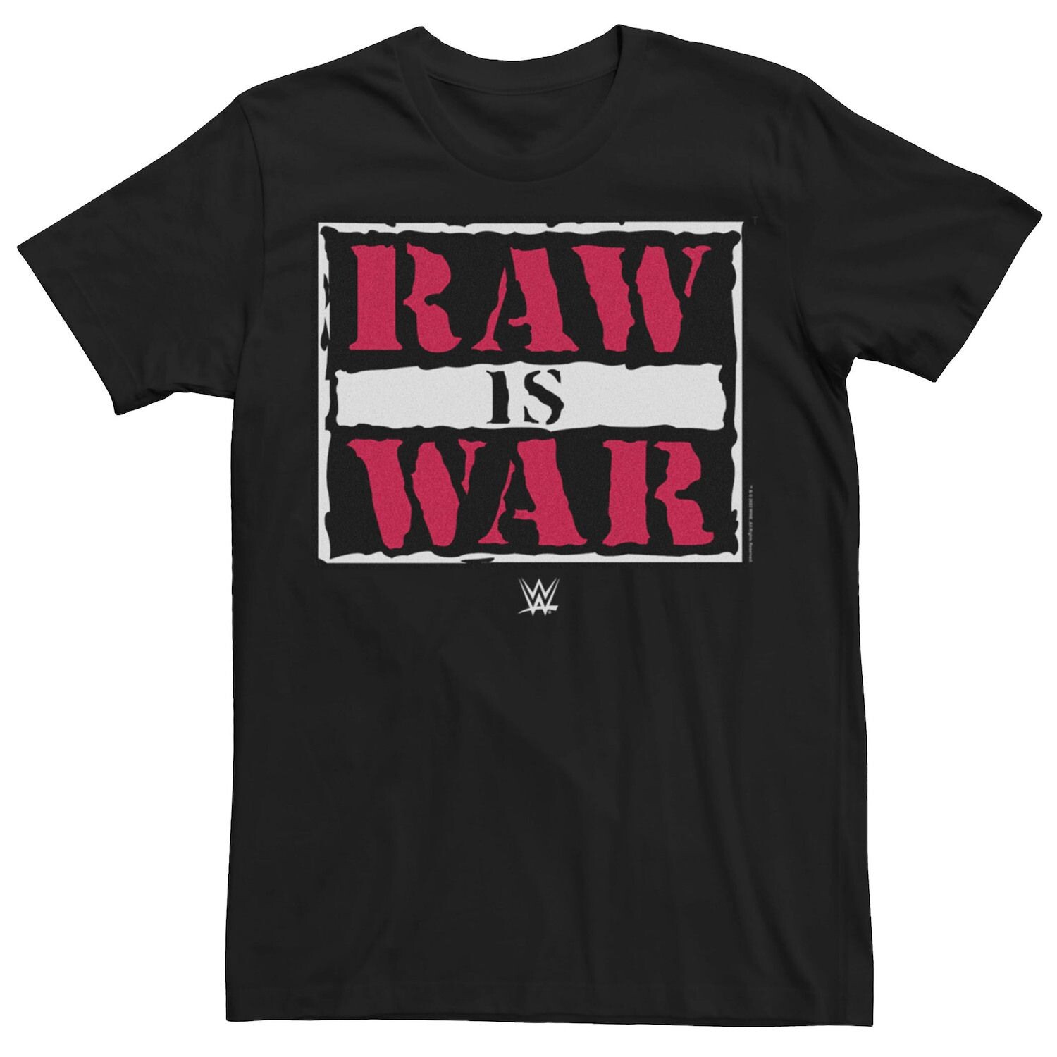 

Мужская футболка с логотипом WWE Raw Is War Licensed Character
