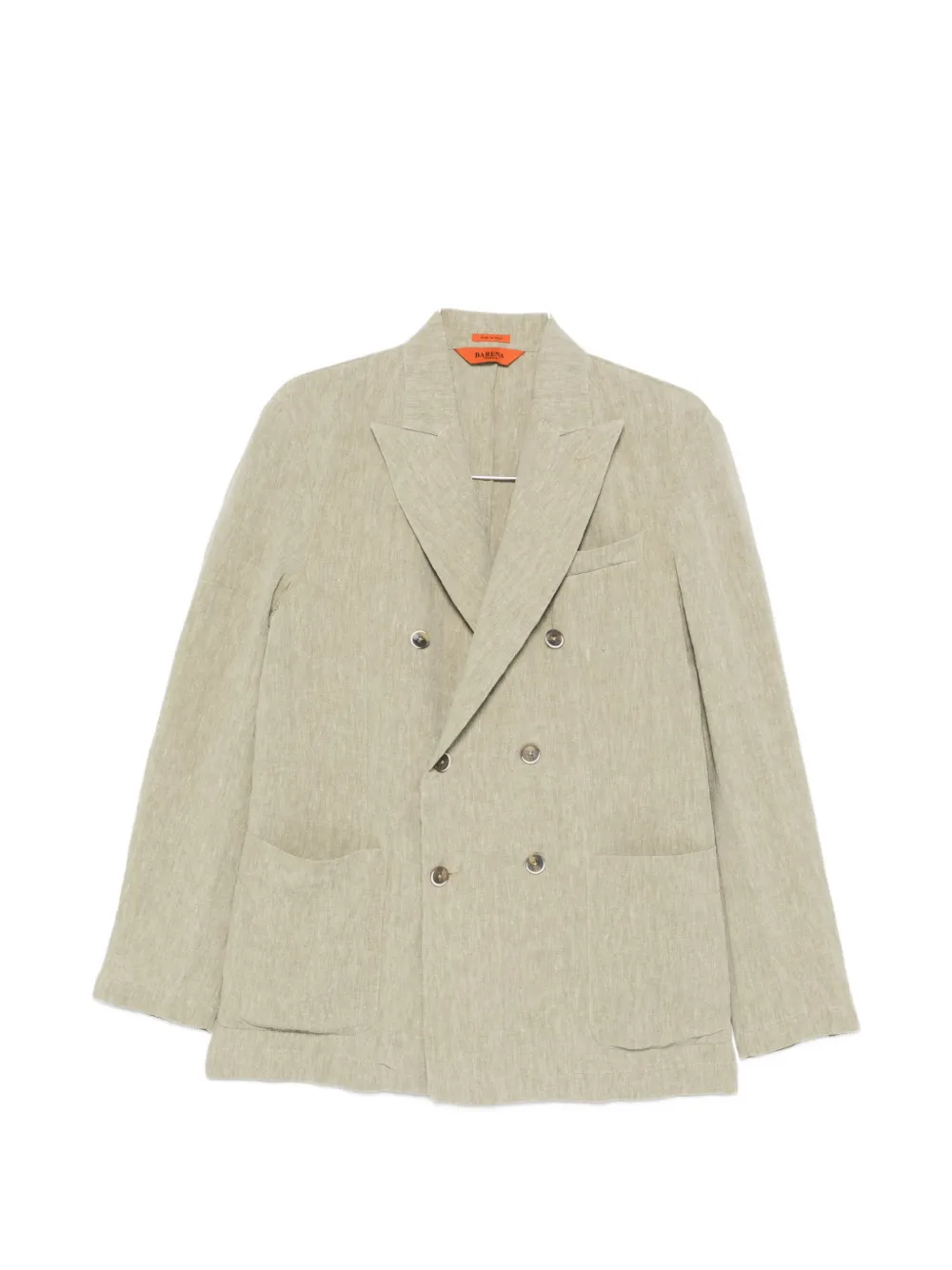 

Двубортный пиджак Barena, зеленый