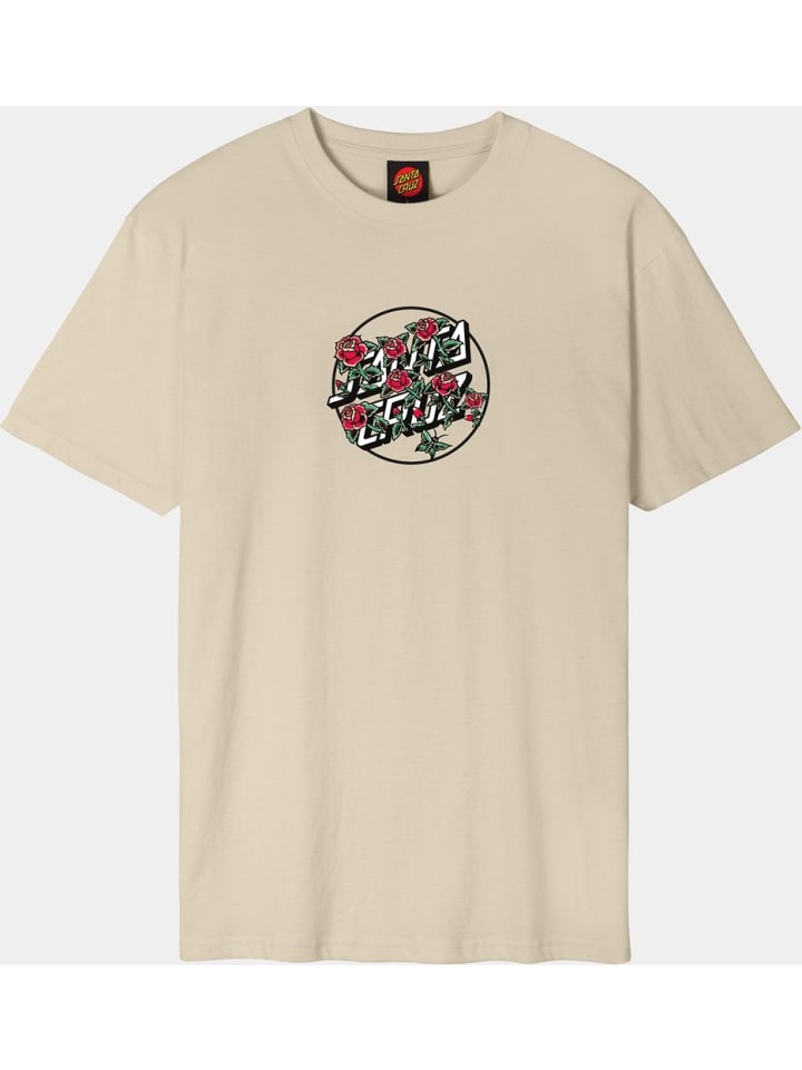 

Футболка Flash Stacked Dot Front T-Shirt коричневого цвета Santa Cruz, Коричневый, Футболка Flash Stacked Dot Front T-Shirt коричневого цвета Santa Cruz