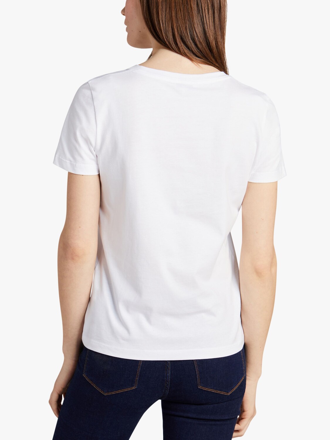 Футболка с логотипом Tommy Hilfiger Heritage из органического хлопка, белая — фото 2