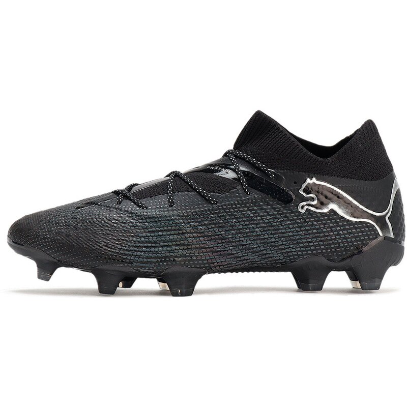 Футбольные бутсы Future 7 Ultimate FG/AG Puma, цвет puma black-silver gray-shadow — фото 4