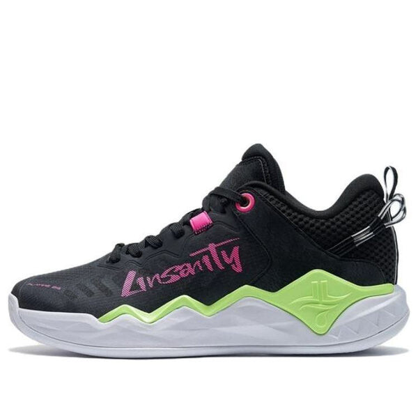 

Кроссовки jlin-team v2 jeremy lin 'black neon pink' Xtep, черный