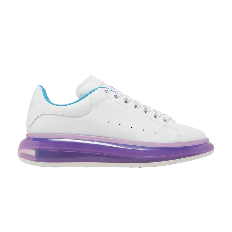 

Кроссовки Alexander McQueen Alexander McQueen Oversized Sneaker 'Transparent Sole - White Purple', белый