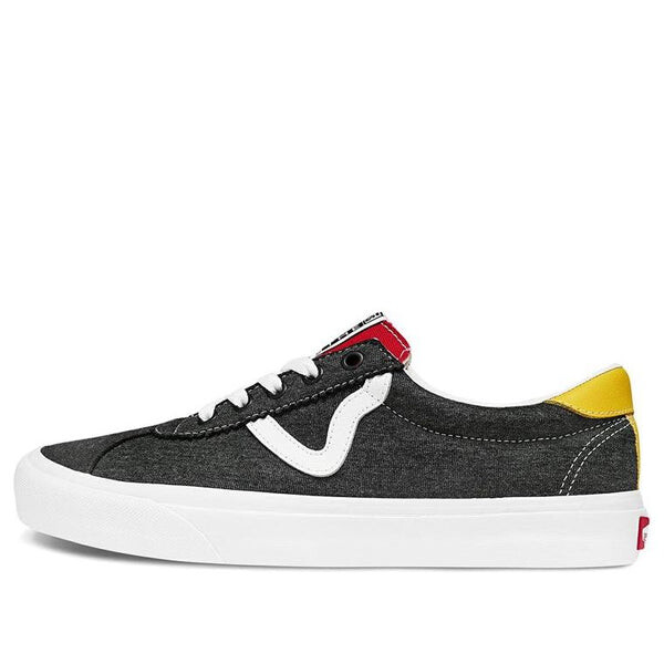 

Кроссовки sports black red yellow Vans, черный
