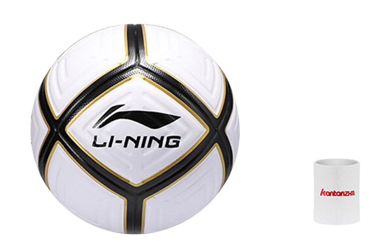 

LINING Размер 4 футбольный мяч TPU Unisex черный белый