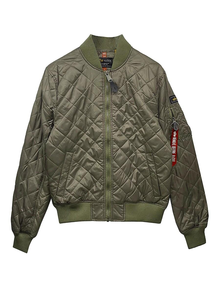 

Демисезонная куртка ALPHA INDUSTRIES MA-1 DQ, Olive