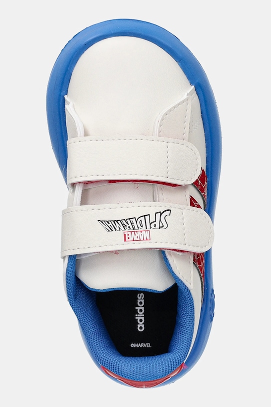 Детские кроссовки Grand Court Spider-Man Adidas, бежевый — фото 4