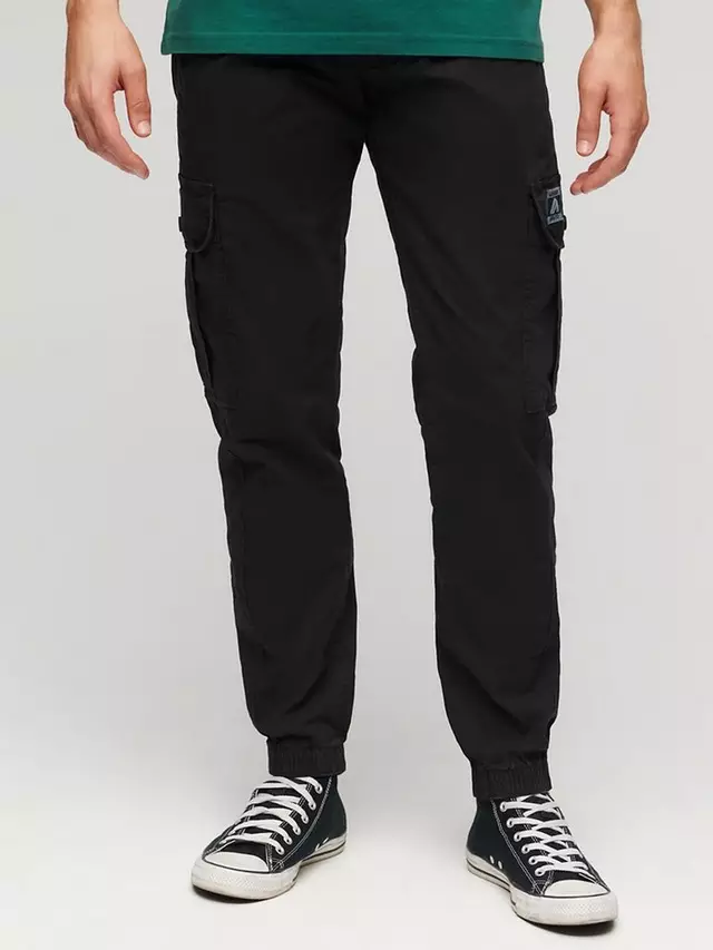 

Брюки Superdry Para Cargo Slim, черный