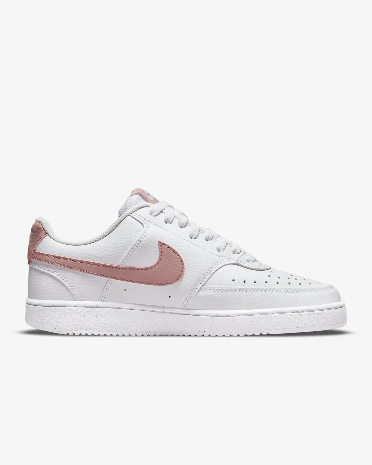 Кроссовки женские Nike Court Vision Low Next Nature DH3158-102, белые, комфортные, FD1260 (белый, 9,5) — фото 2