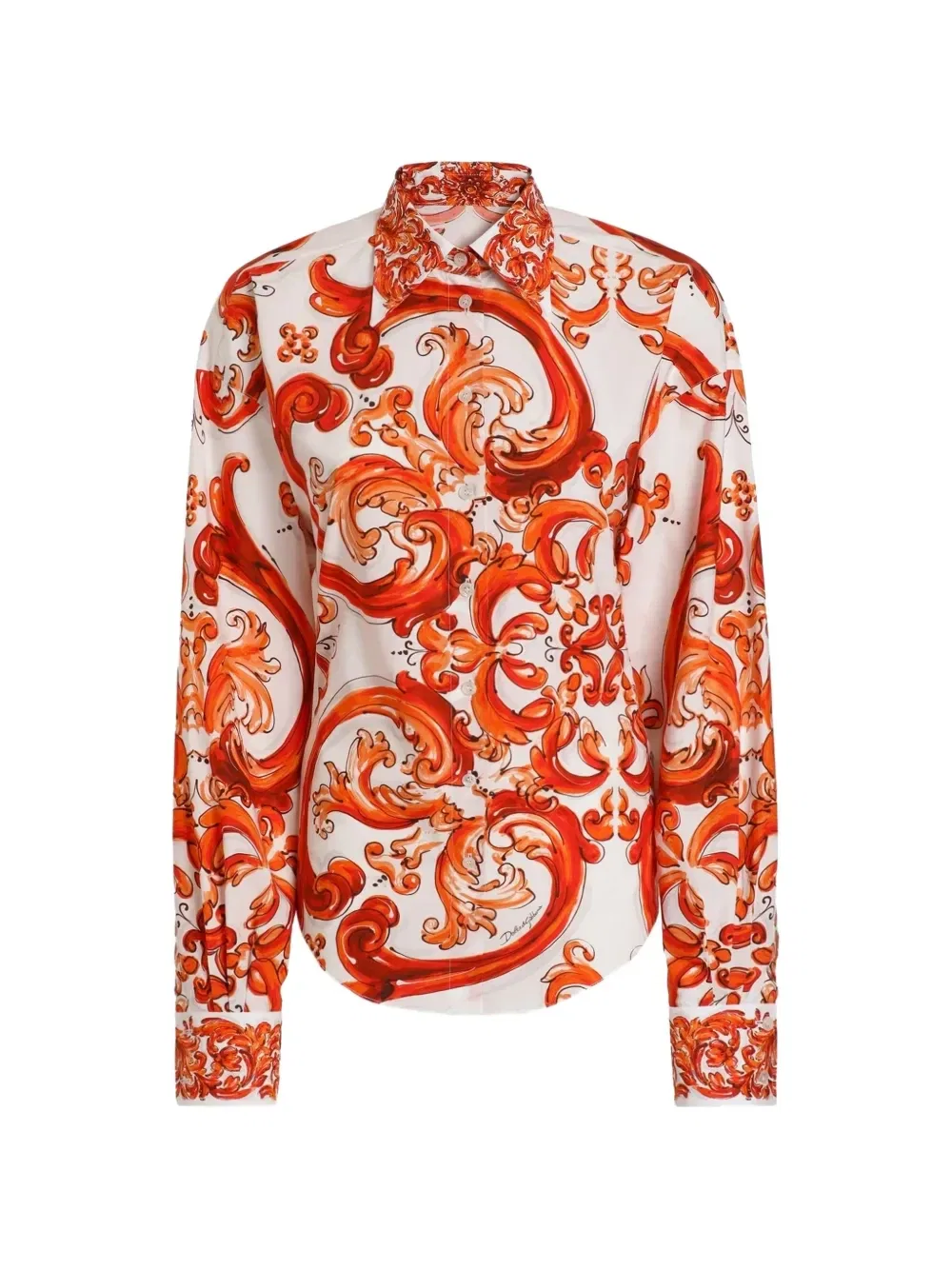 Рубашка на пуговицах Dolce & Gabbana, белый