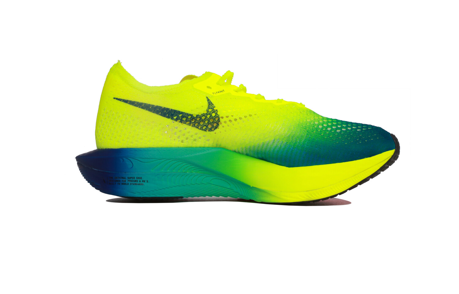 

Кроссовки ZoomX Vaporfly Next% 3 мужские с низким верхом, синие/зеленые Nike