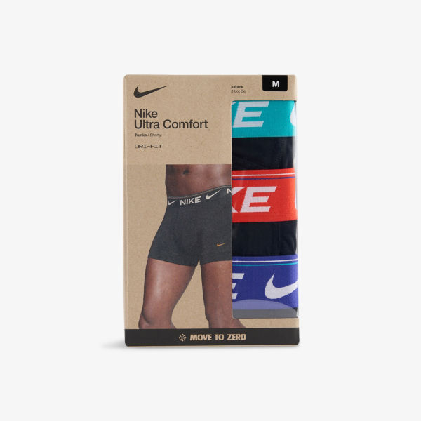 

Ультракомфортные дышащие трикотажные трусы-боксеры Dri-FIT, 3 шт Nike, мультиколор