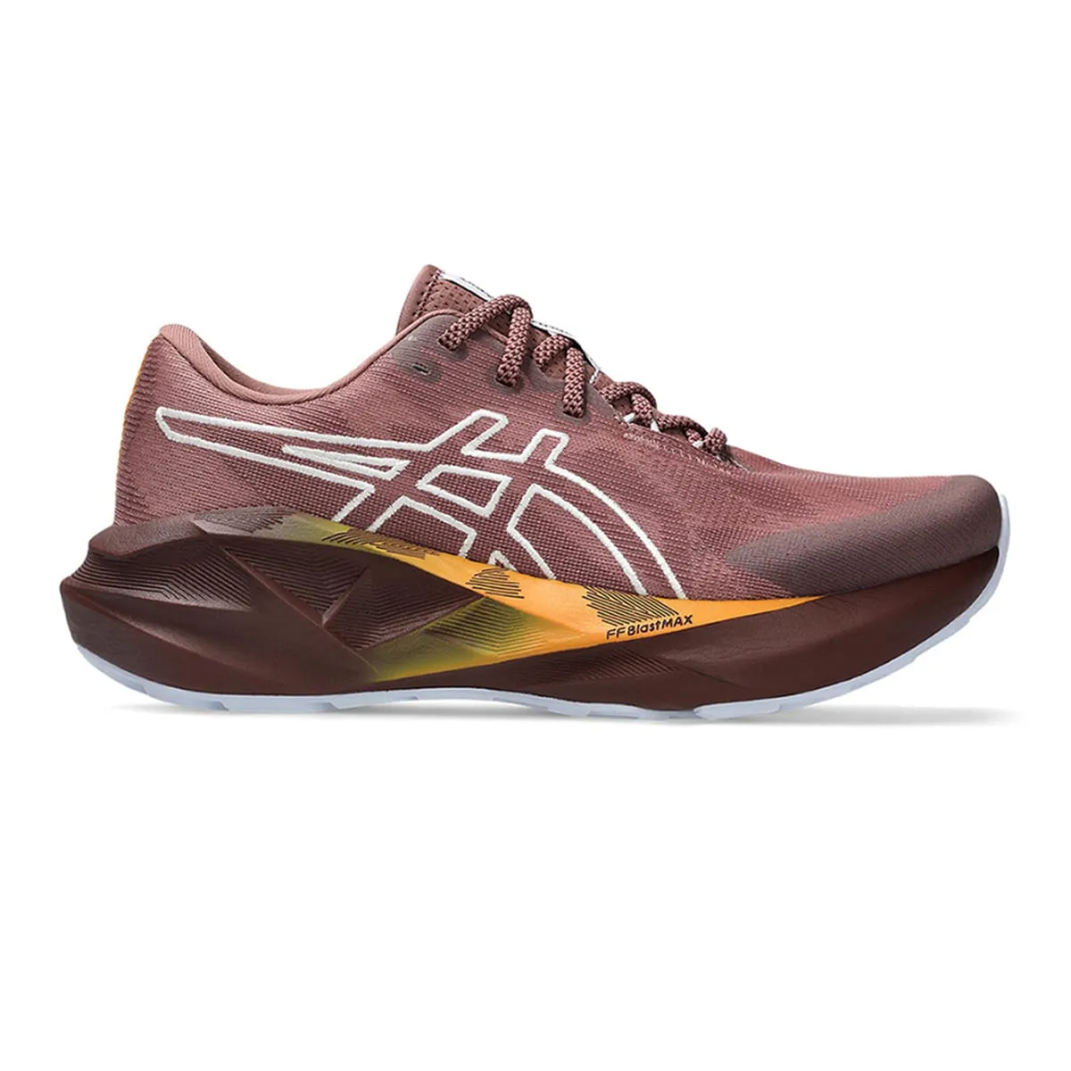 Женские беговые кроссовки Novablast 5 TR Asics, зеленый/красный
