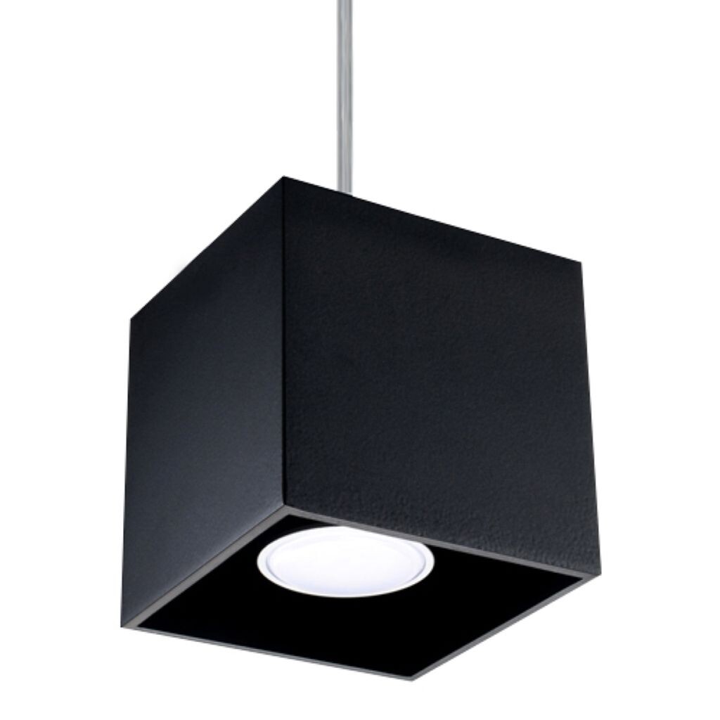 

Подвесной светильник QUAD 1 черный 1xGU10 40Вт алюминий 110х10х10см Sollux Lighting