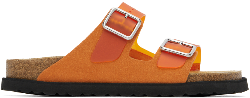 

Сандалии молочные из ПВХ Arizona Orange 1774 Birkenstock