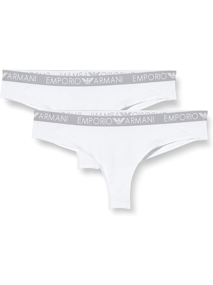 

Трусы Emporio Armani Tanga Brazilian Slip, белый