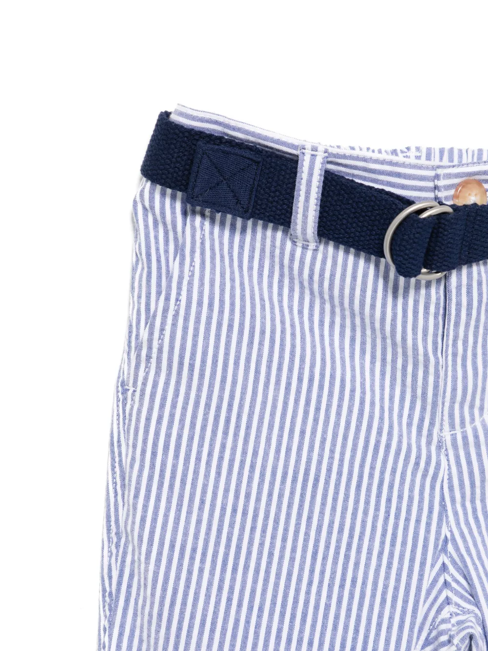 Комплект из брюк и рубашки в полоску POLO RALPH LAUREN KIDS, белый — фото 3
