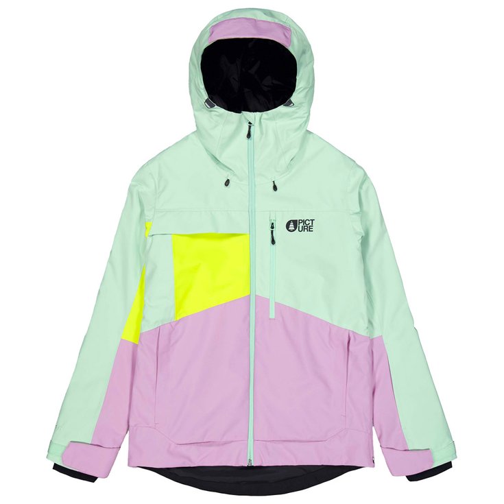 

Функциональная куртка цвета ила и зеленовато-кислотного лайма - xs Picture