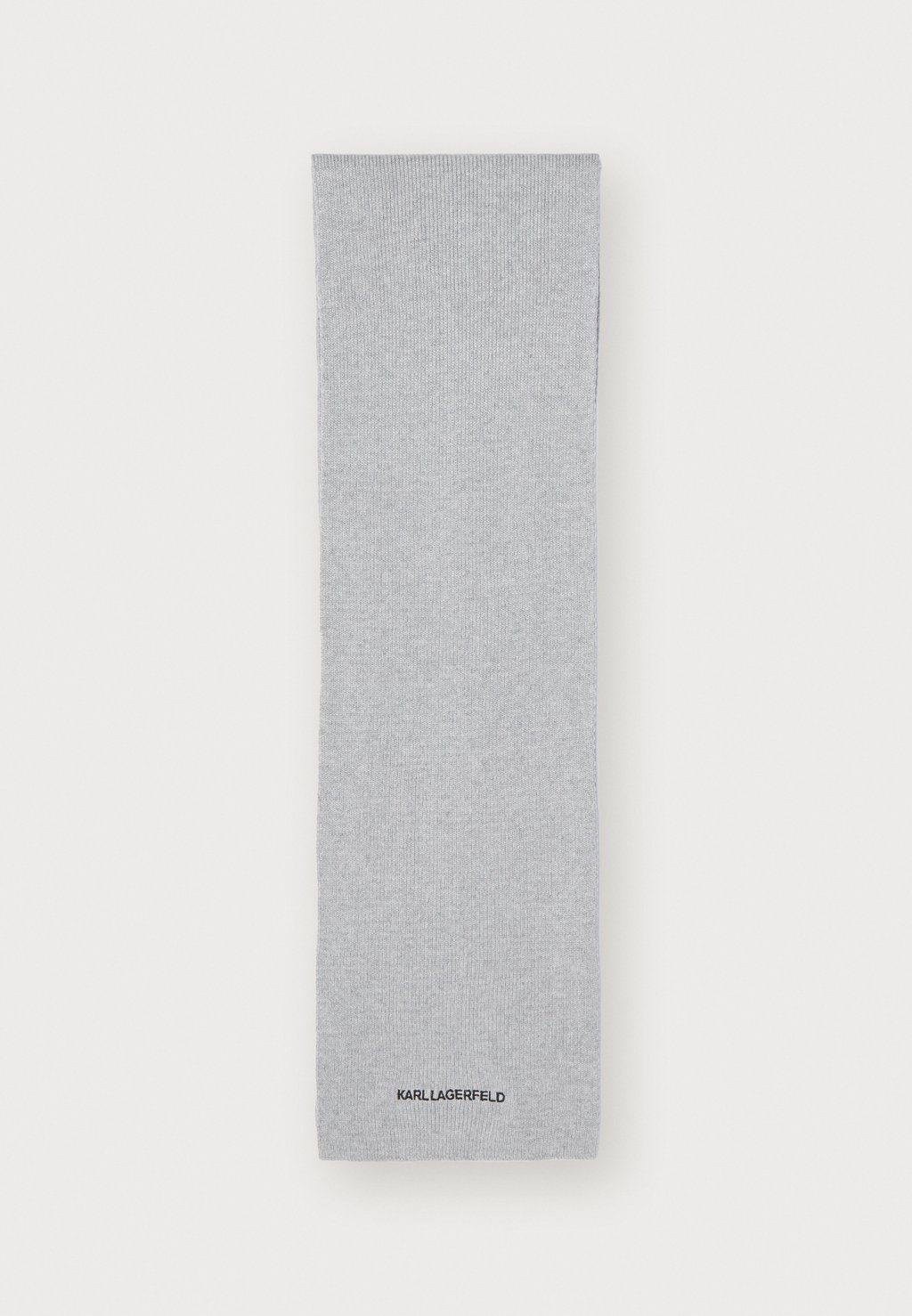 

Шарф ESSENTIAL LOGO SCARF UNISEX KARL LAGERFELD, серый