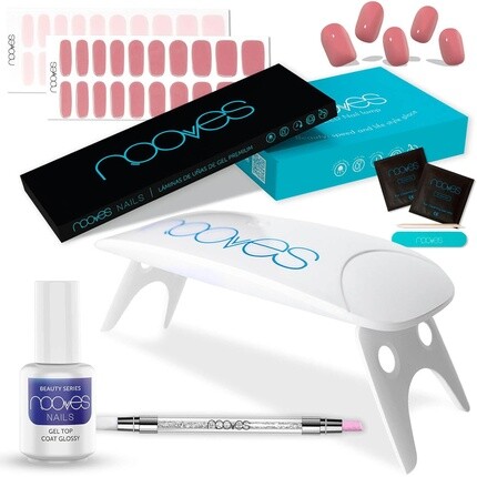 

Стартовый набор Beauty Rose UV/LED лампа для ногтей гелевое верхнее покрытие глянцевые гелевые наклейки для ногтей Nooves