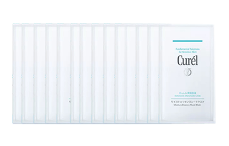 Набор увлажняющих тканевых масок для лица Curél Intensive Moisture Care, 27 мл*10 — фото 3