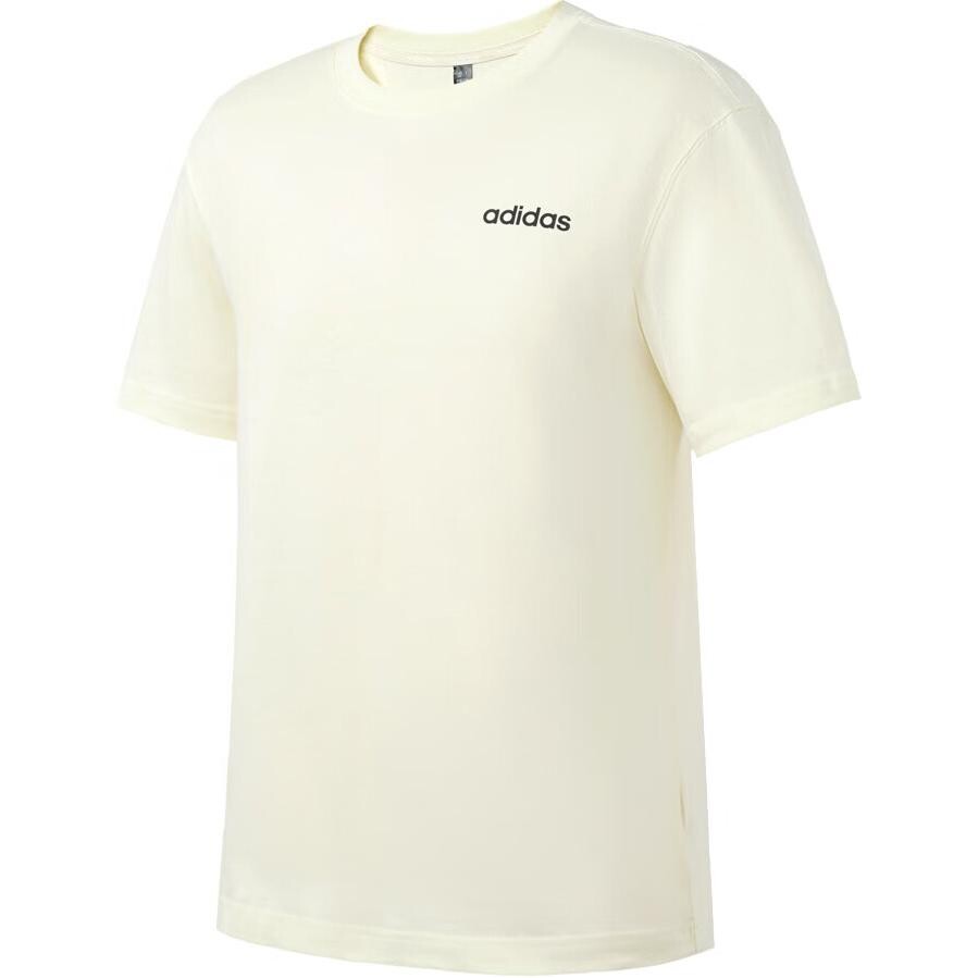 

Футболка мужская молочно-белая Adidas, слоновая кость