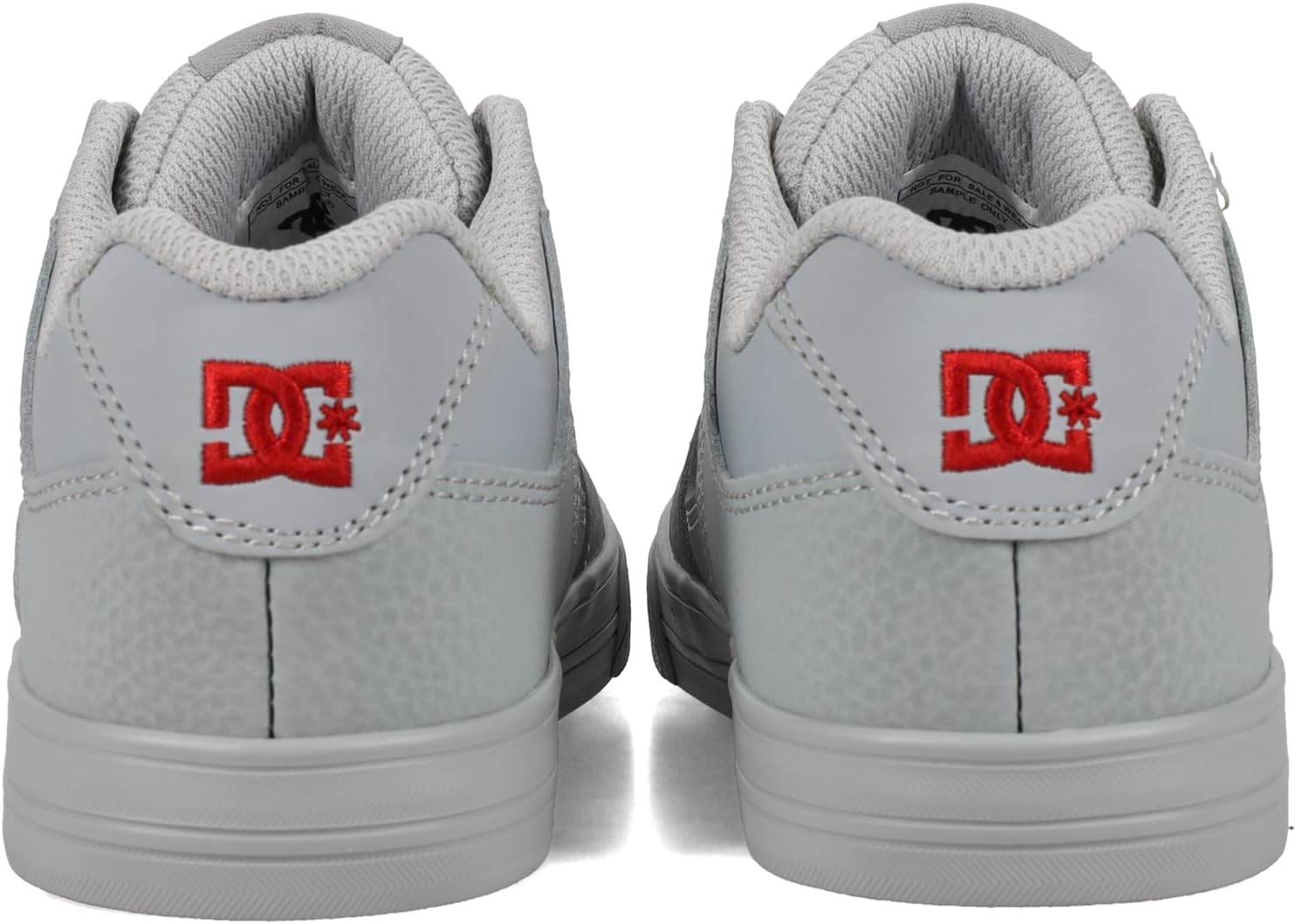 Мужские кеды DC Court Graffik Dc Shoes, красный/серый — фото 3